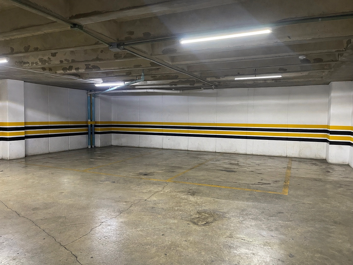 4 de 20: 3 lugares de estacionamiento sin estorbarse