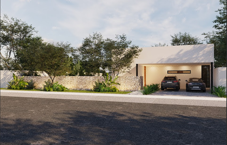 Casa en Pre-venta en Privada de Lujo en Dzidzilche