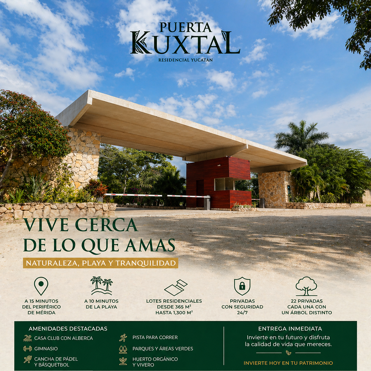Lotes residenciales en Yucatán | Alta plusvalía cerca de Mérida y la playa - foto 1