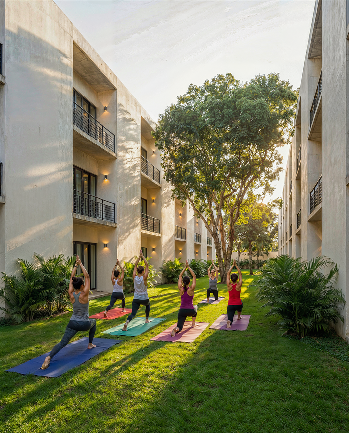 8 de 12: Área de Yoga