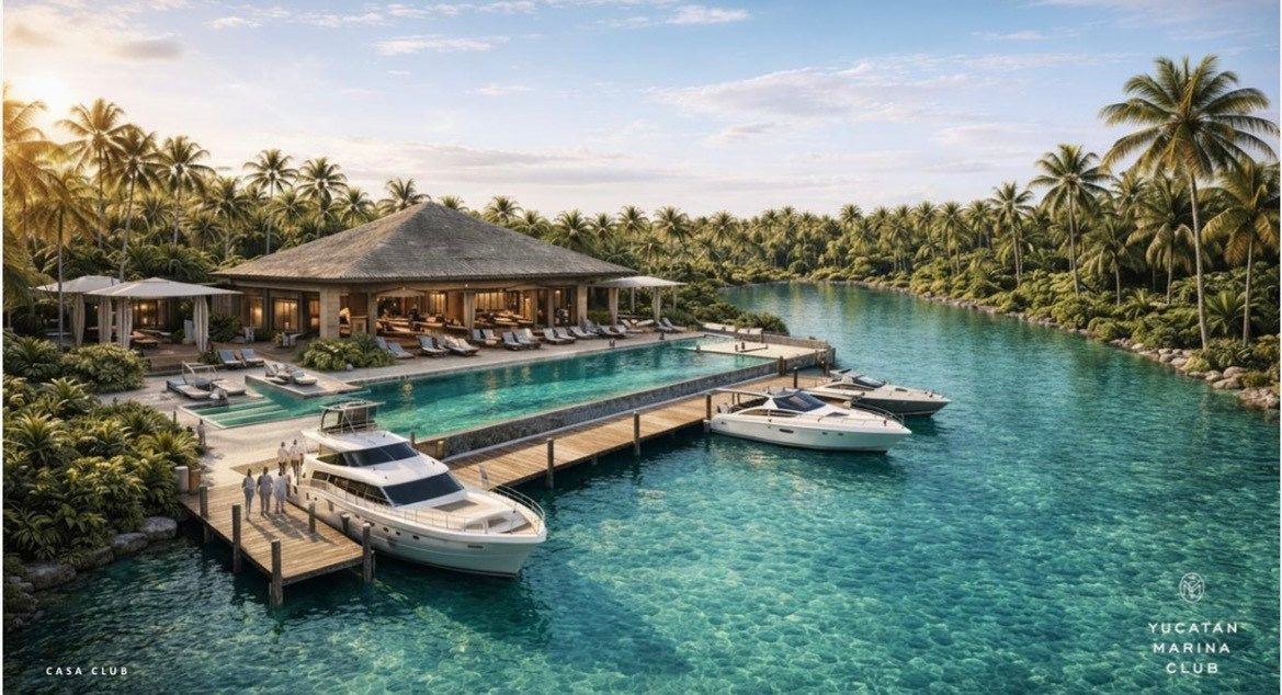 Marina de Lujo - Lotes Residenciales con Muelle en Progreso Yucatán Mérida