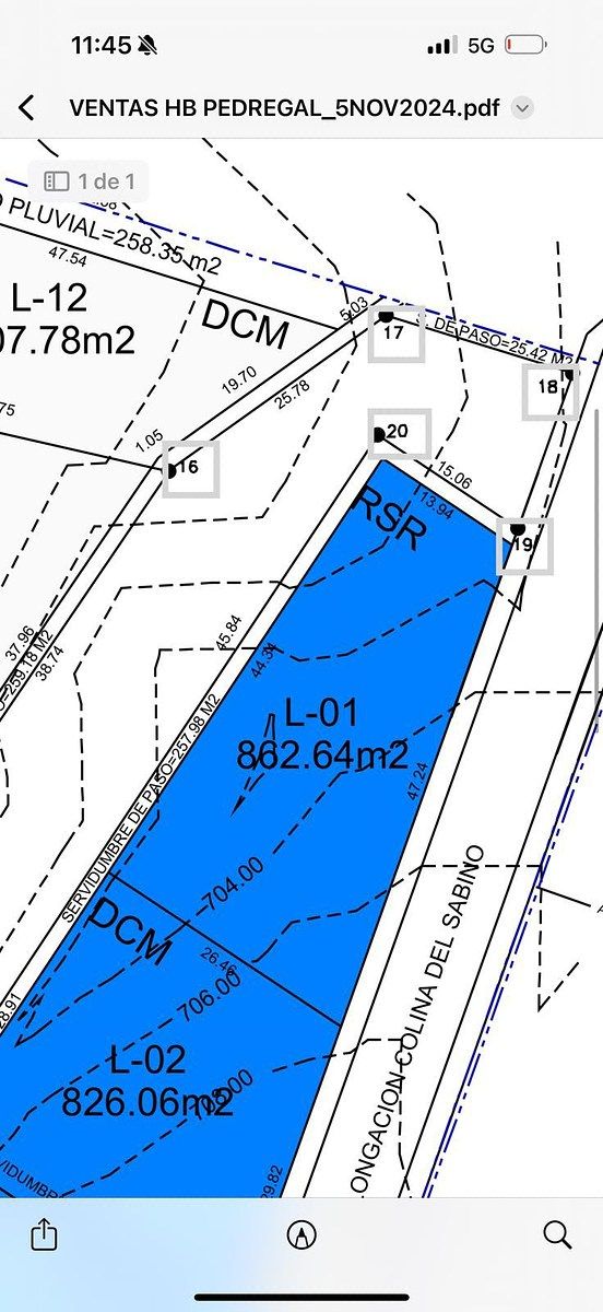 Terreno en Venta Pedregal de Valle Alto