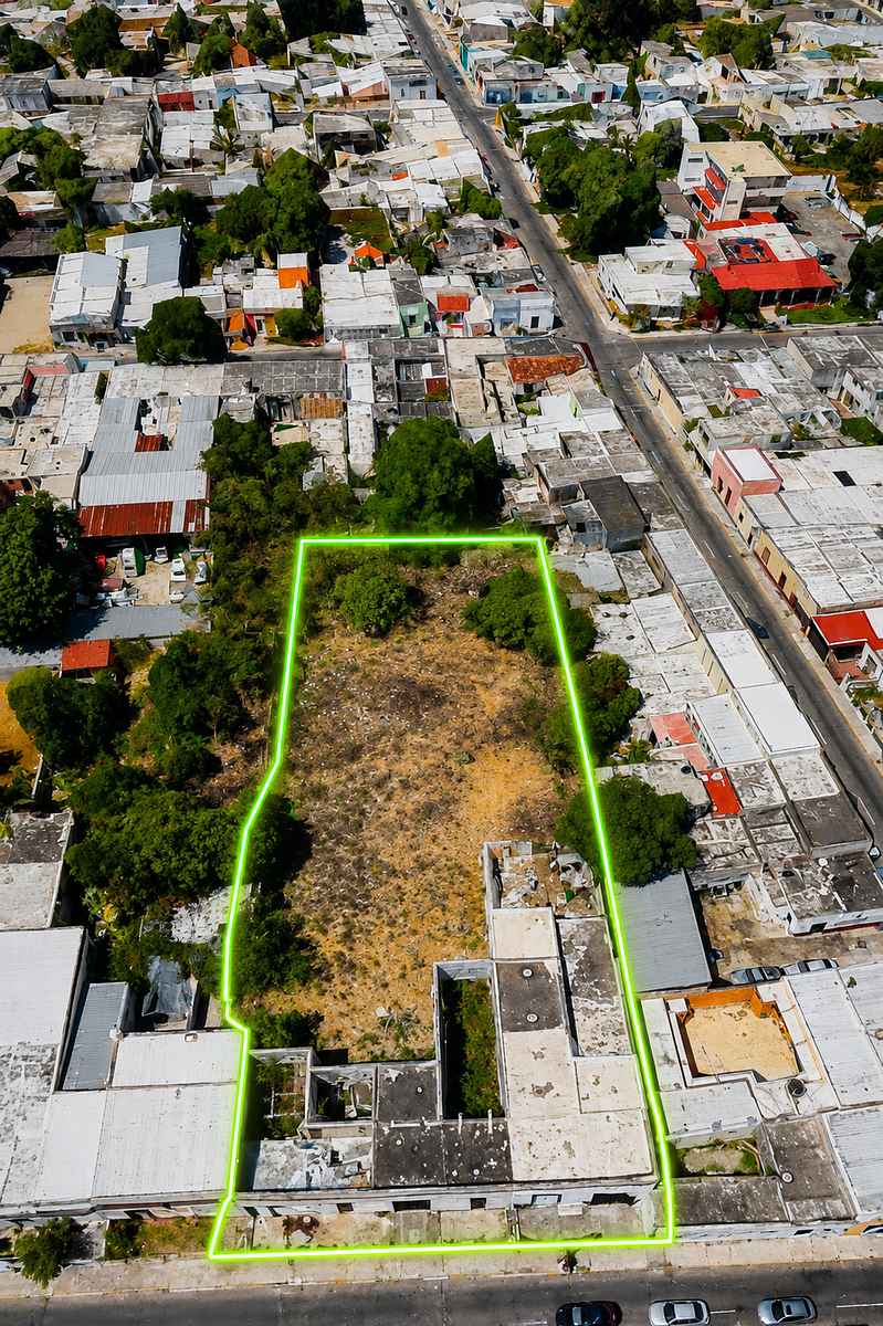 Terreno con construcción en Venta en el Centro de Mérida, Yucatán, foto 1 de 7
