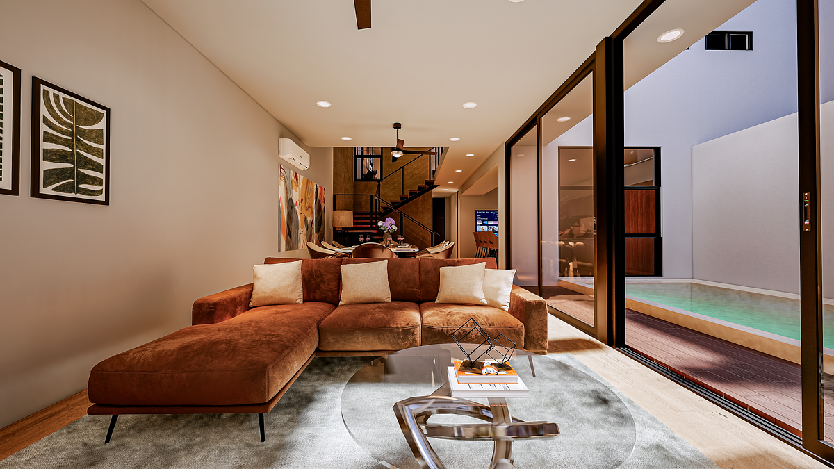 TOWNHOUSE EN VENGA DE 3 RECAMARAS | KANBÁ, YUCATÁN COUNTRY CLUB| - foto 2