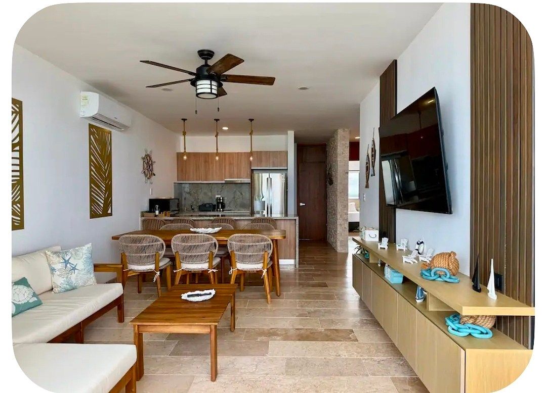 DEPARTAMENTO AMUEBLADO EN VENTA EN LA PLAYA SAN BRUNO, YUCATAN MARALTO - foto 2