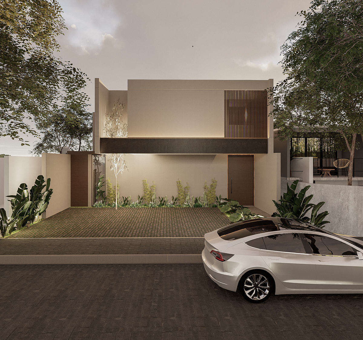 HERMOSA CASA DE DISEÑO EN PRIVADA SOLUNA TEMOZON | CON AMENIDADES - foto 5