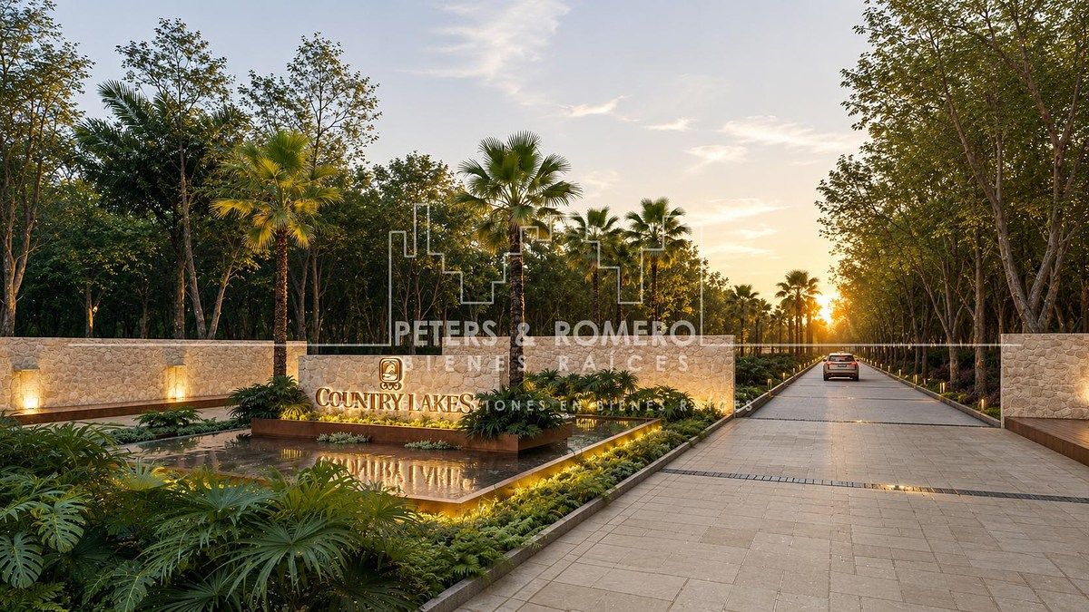 Terreno en Venta en Country Lakes Merida