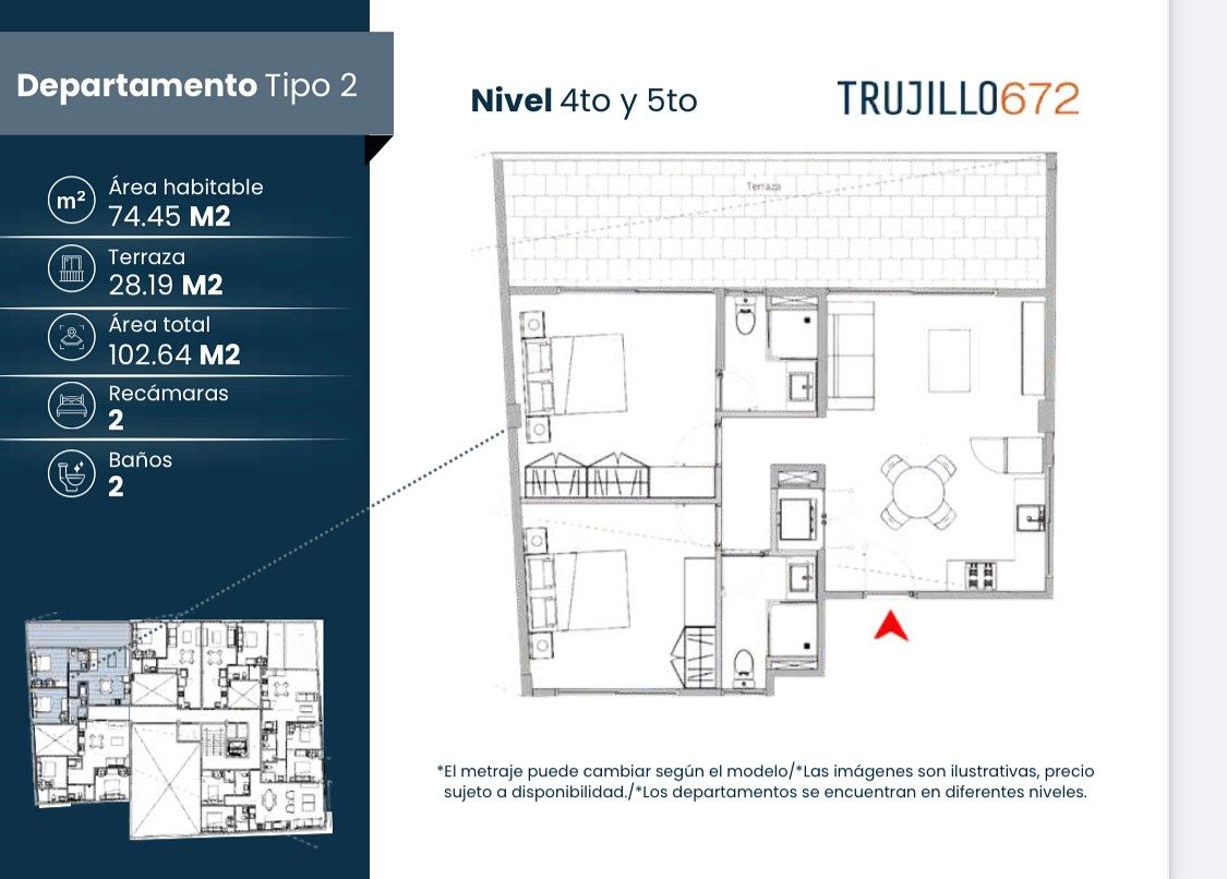Apartamento em Lindavista Norte, Gustavo A. Madero, foto 14 de 37
