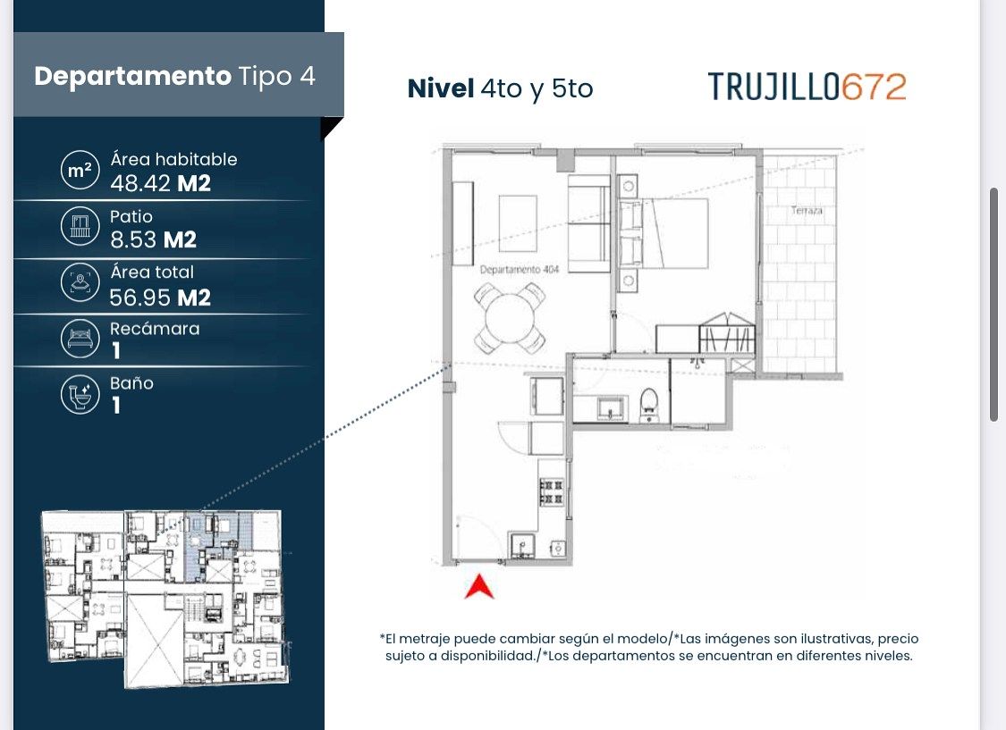 Apartamento em Lindavista Norte, Gustavo A. Madero, foto 18 de 37
