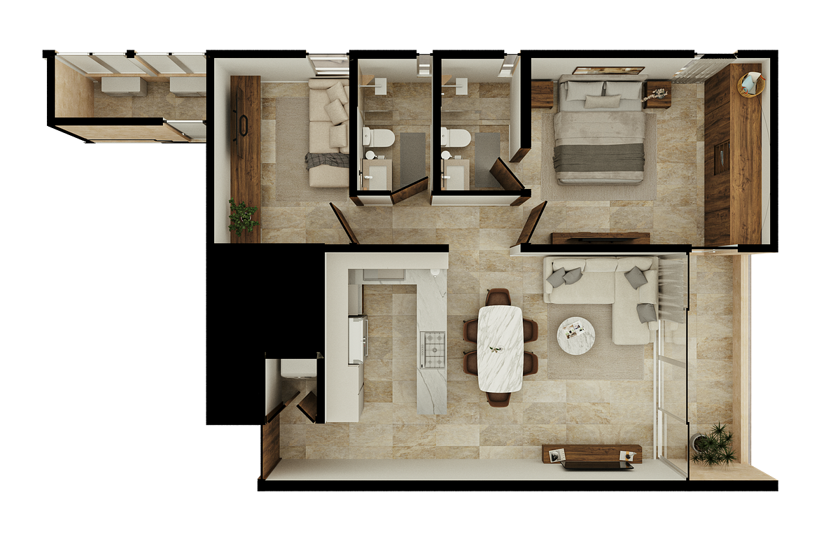 DEPARTAMENTO EN VENTA EN MERIDA YUCATAN EN DISTRITO COUNTRY - foto 5