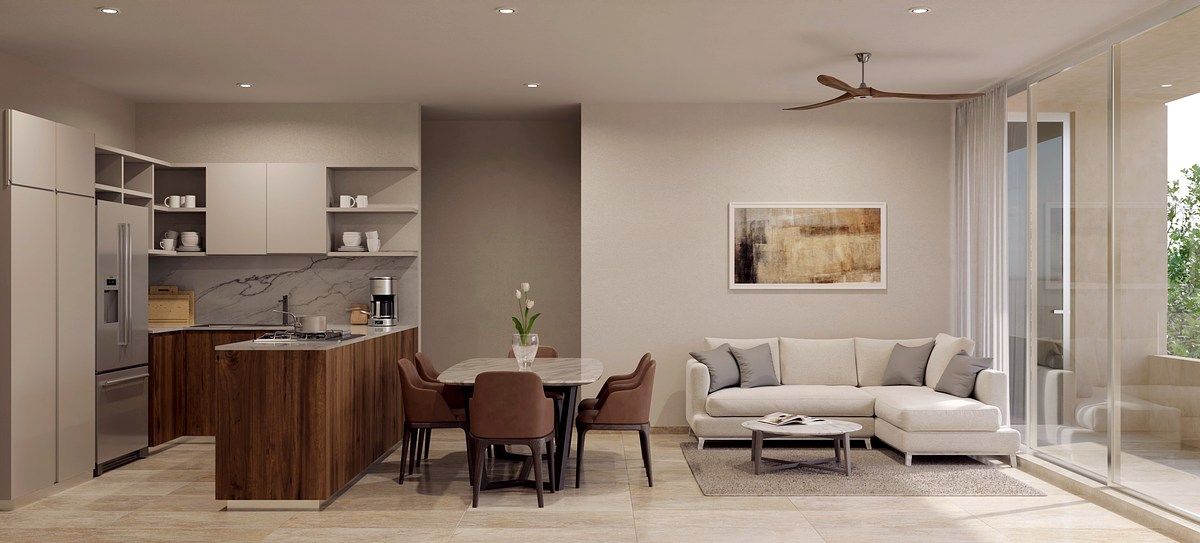 DEPARTAMENTO EN VENTA EN MERIDA YUCATAN EN DISTRITO COUNTRY MOD. MUNARA 80 - foto 1