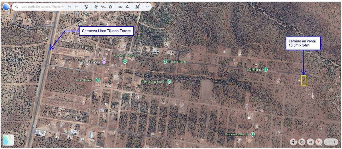 Se Vende Terreno Cerca del Poblado de la Rumorosa