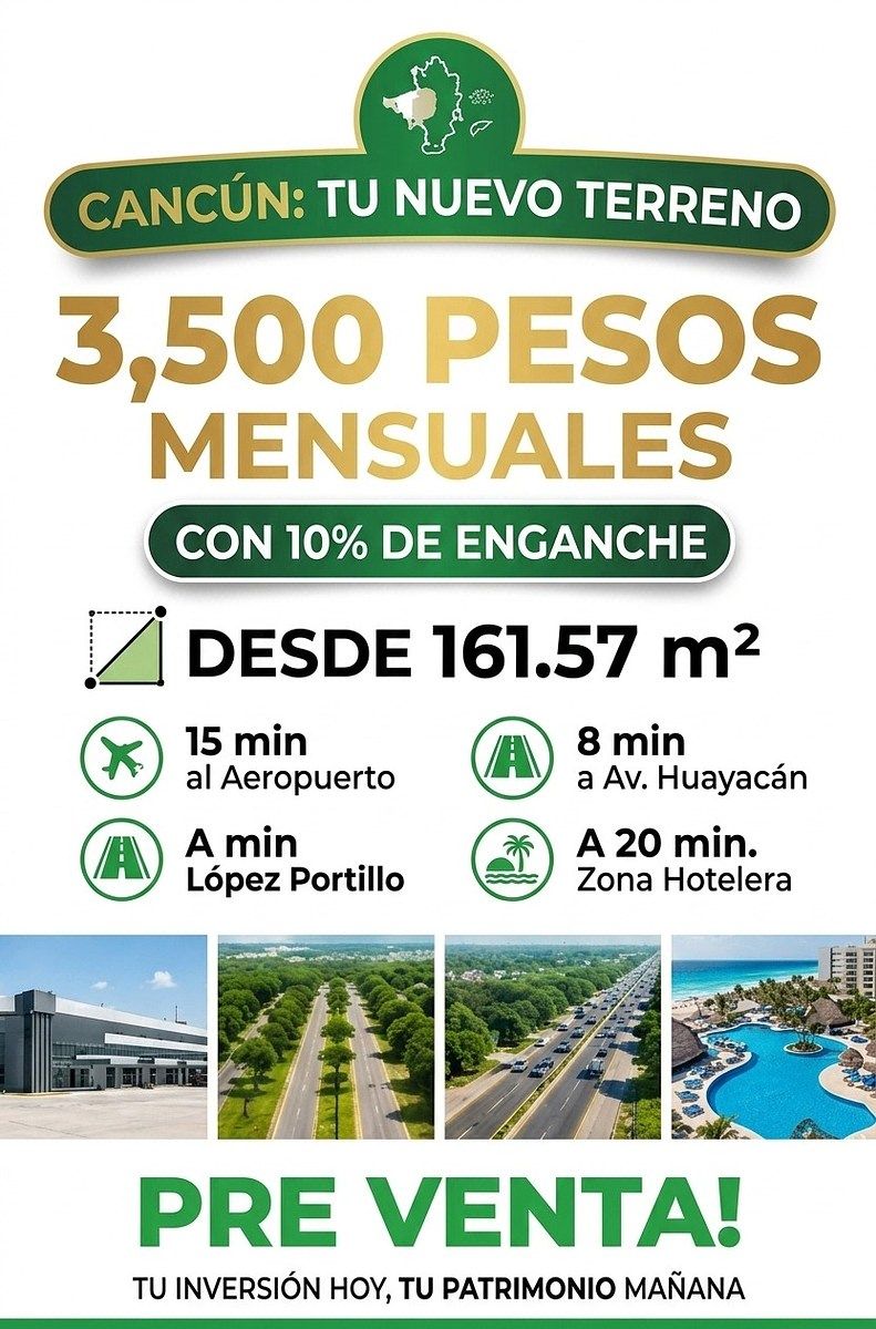 Aldea Zamna – Residential lots for pre-sale in the south of Cancun - foto 1