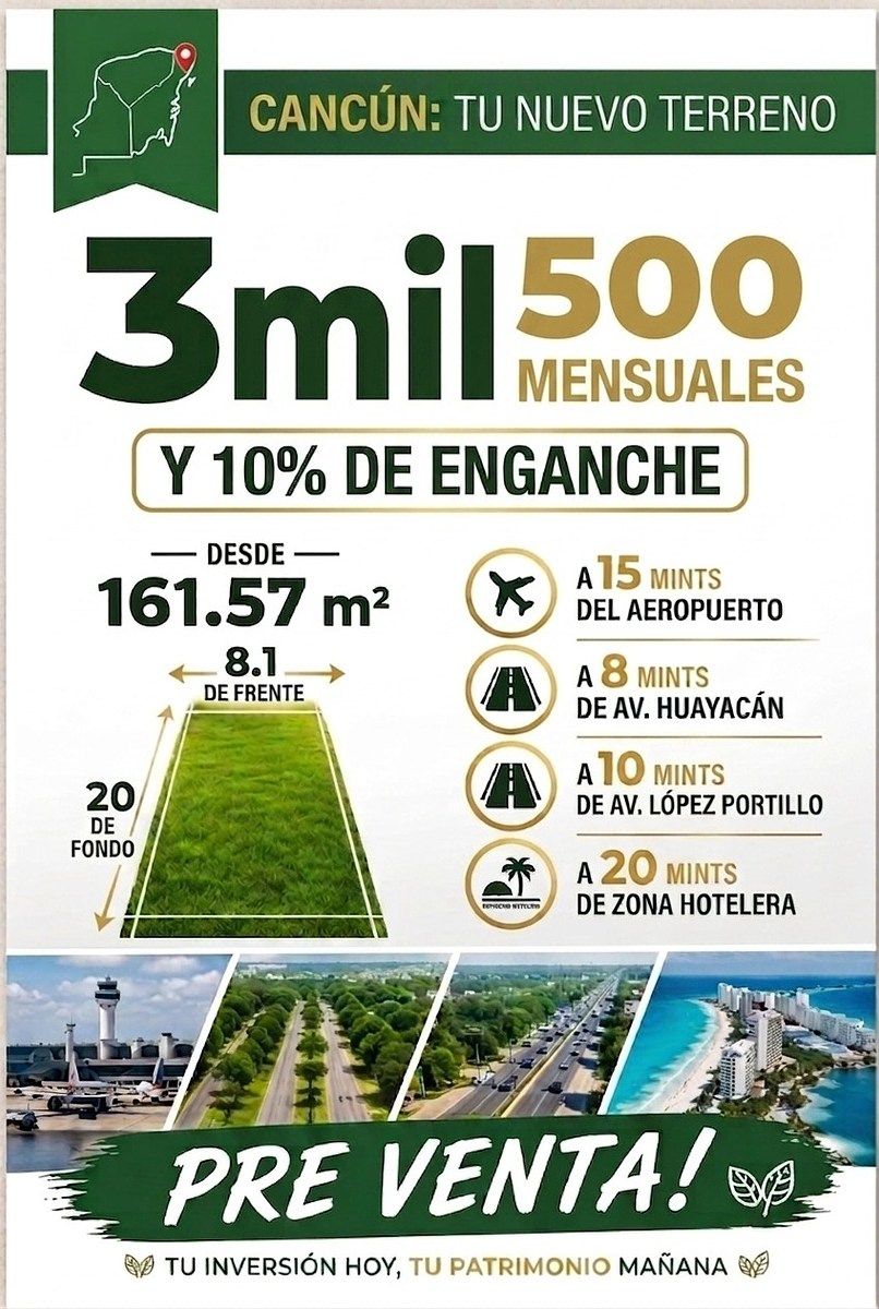 Aldea Zamna – Residential lots for pre-sale in the south of Cancun - foto 4