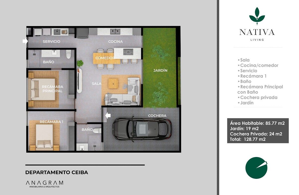 Departamentos en preventa en Sta Bárbara, Colima