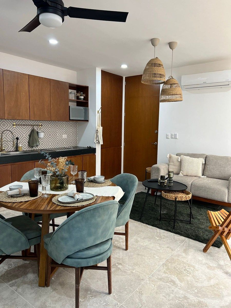 DEPARTAMENTO AMUEBLADO EN VENTA EN MERIDA, YUCATAN EN TIARA 36 - foto 3