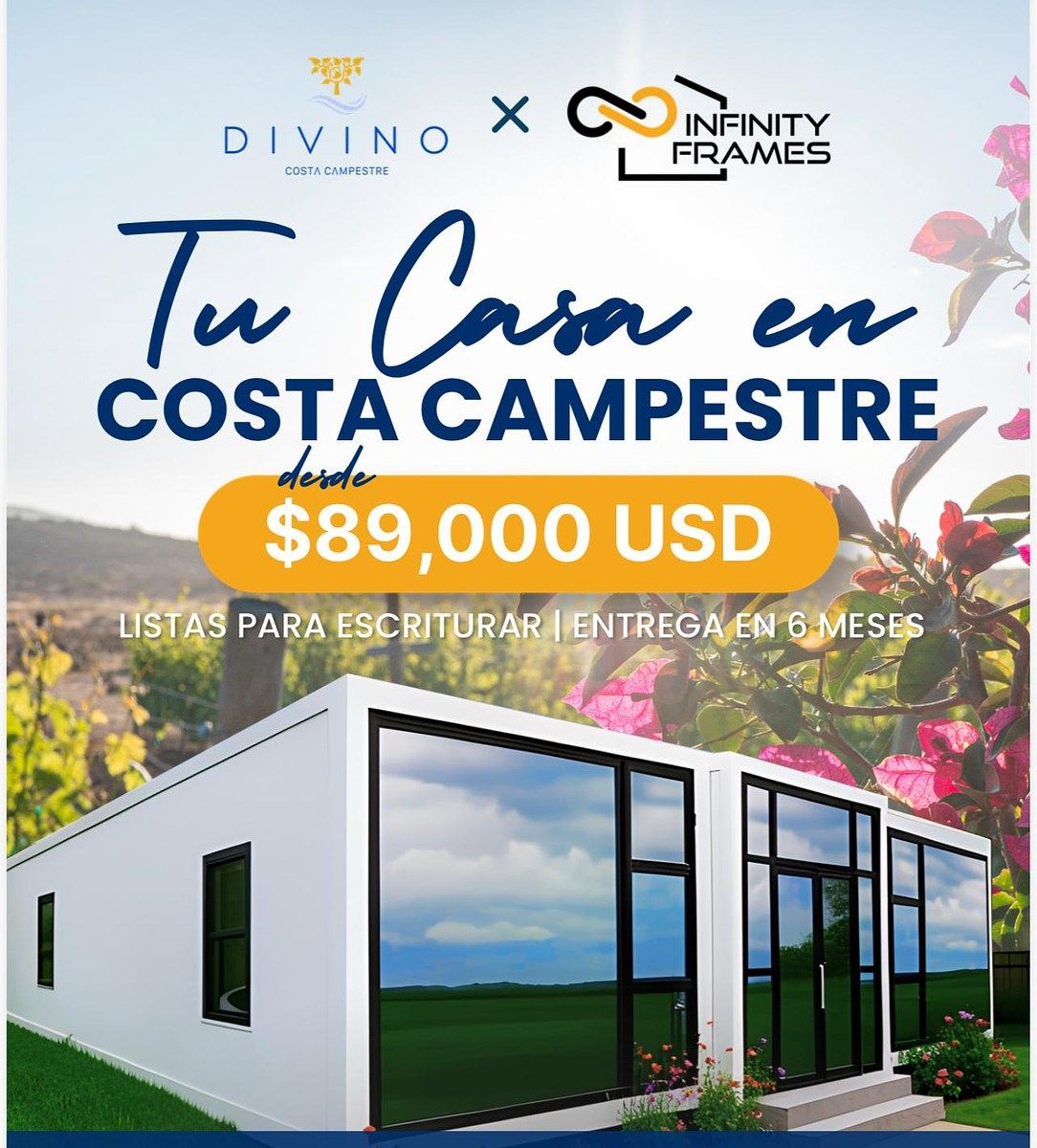 SALE OF VILLAS IN DIVINO COSTA CAMPESTRE, ENSENADA - foto 1