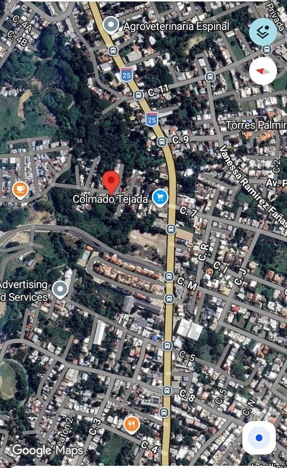 Solar 1,050 Mts en Gurabo Santiago de los Caballeros, foto 1 de 1
