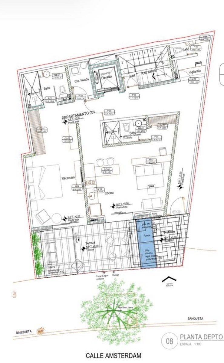 Apartamento em Hipódromo, Cuauhtémoc, foto 9 de 9