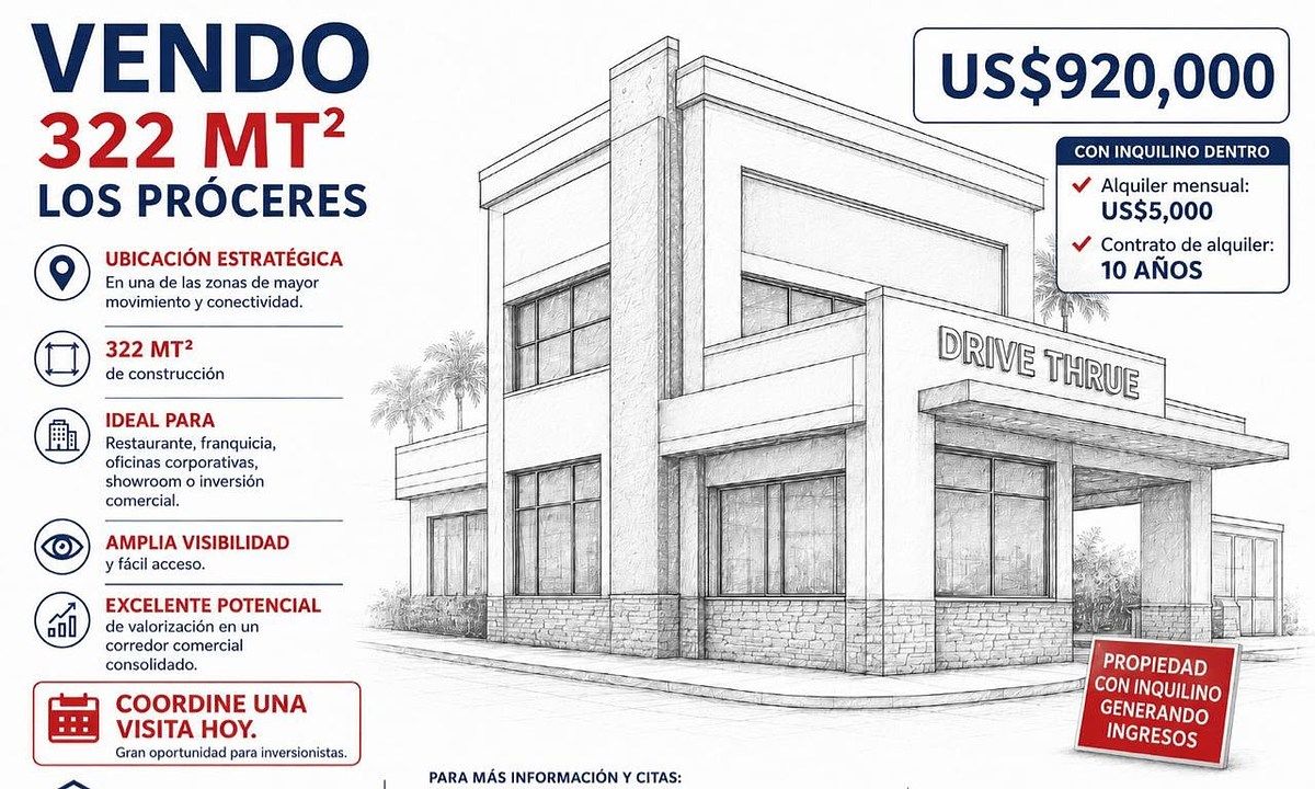 Vendo local Los próceres. Prop. Puede quedar  como inquilino, foto 1 de 1