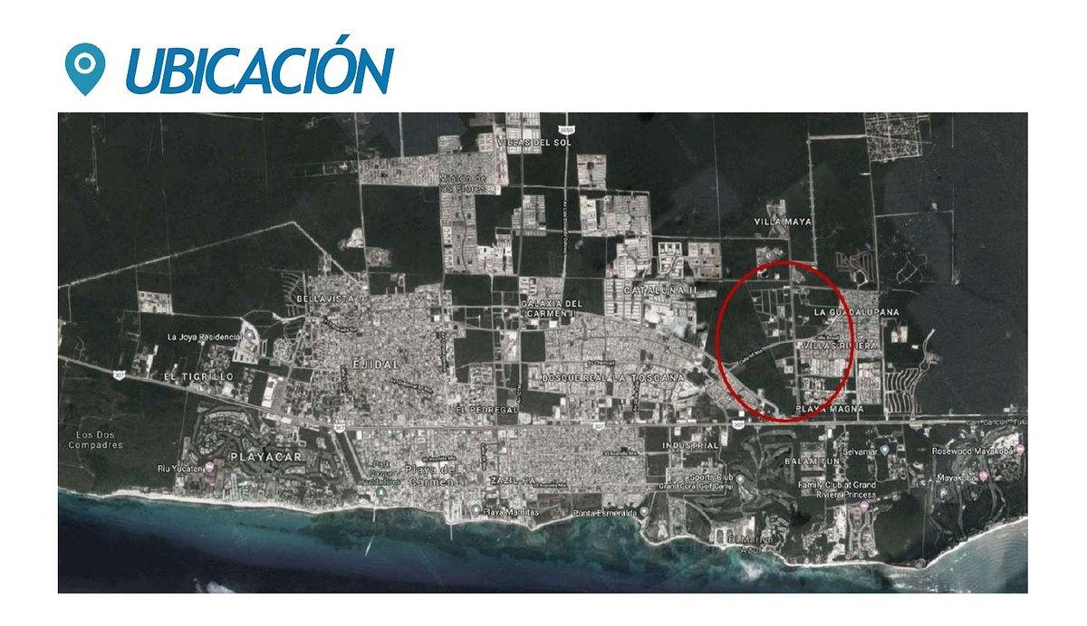 1 of 6: Ubicación Fraccionamiento Arrecifes