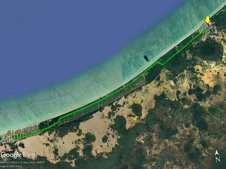 TERRENO EN VENTA EN PLAYA SISAL, HUNUCMA, YUCATAN - foto 3
