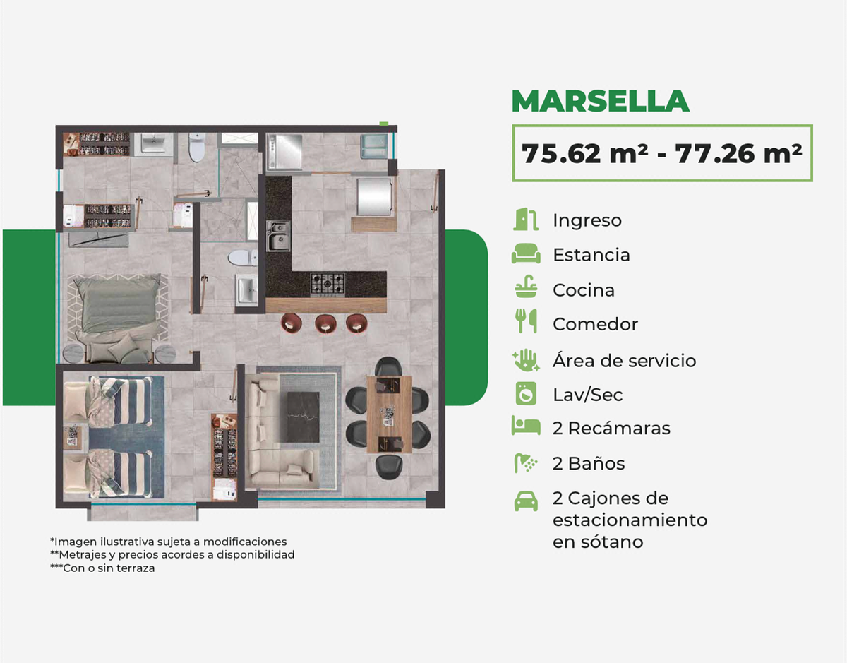 DEPARTAMENTOS EN VENTA – LOMA SUR 🏙️✨ - foto 1