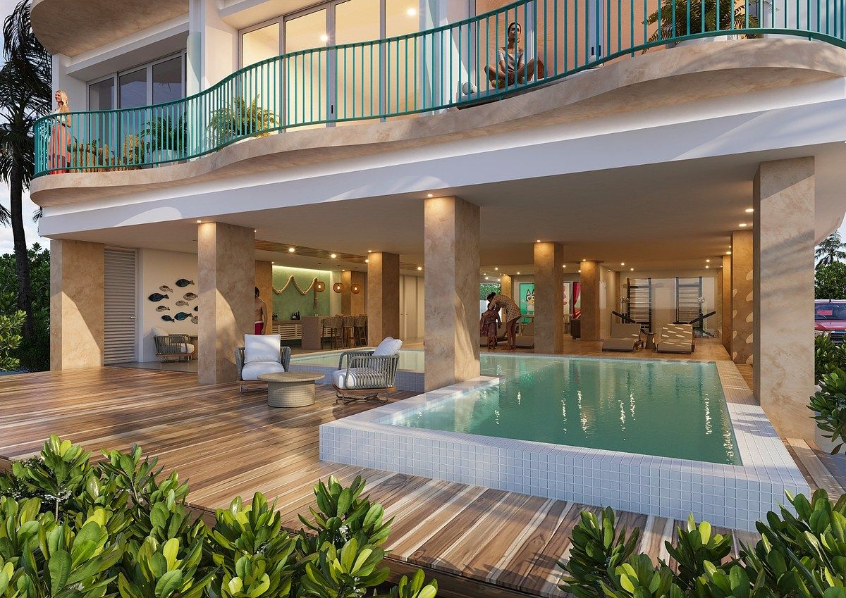 DEPARTAMENTO EN VENTA EN LA PLAYA MERIDA CHICXULUB OLEA - foto 5