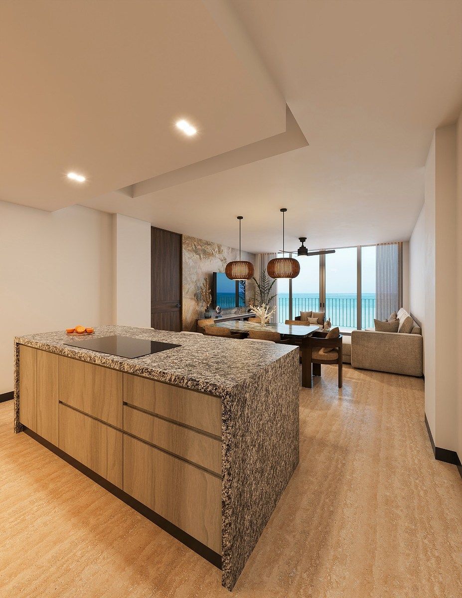 DEPARTAMENTO EN VENTA EN LA PLAYA MERIDA CHICXULUB OLEA - foto 2