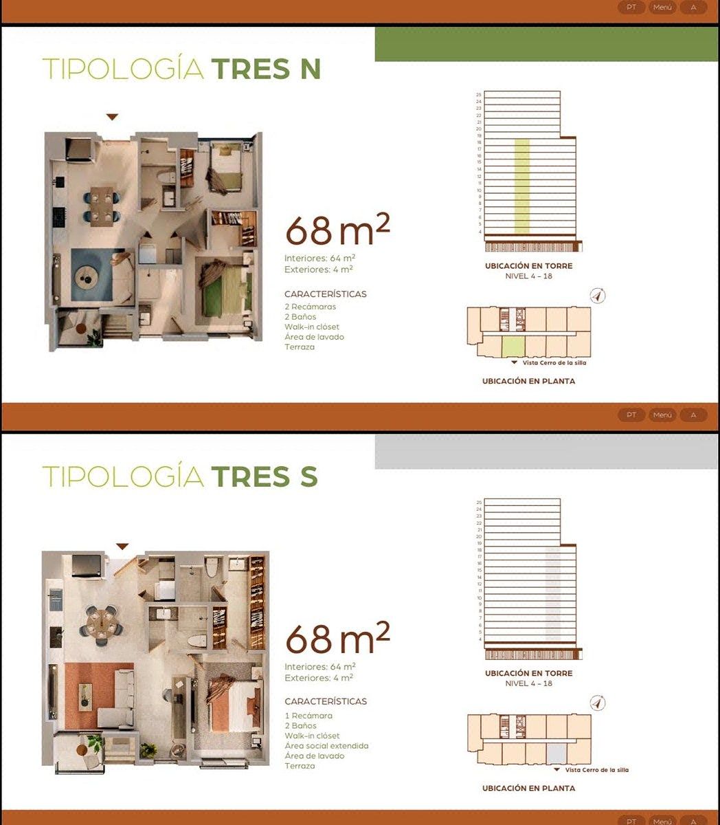 Apartment in Ladrillera, Monterrey, photo 2 of 12