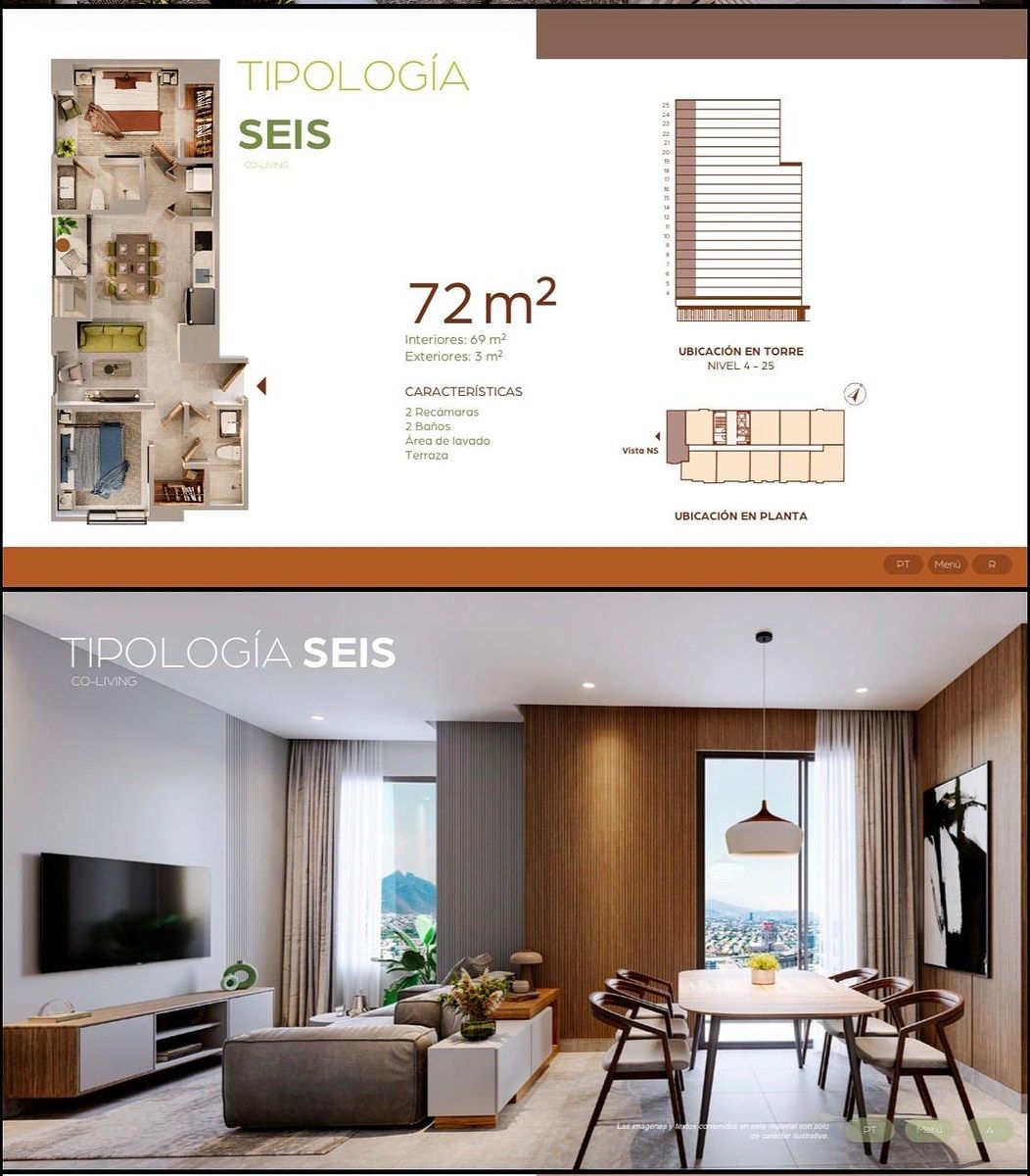 Apartment in Ladrillera, Monterrey, photo 6 of 12