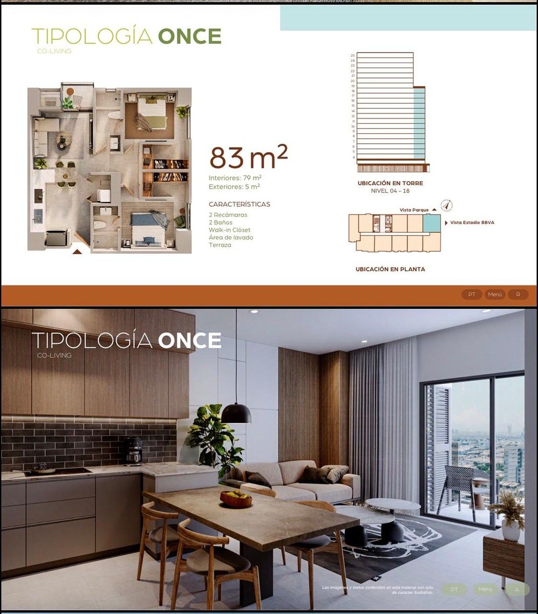 Apartment in Ladrillera, Monterrey, photo 10 of 12