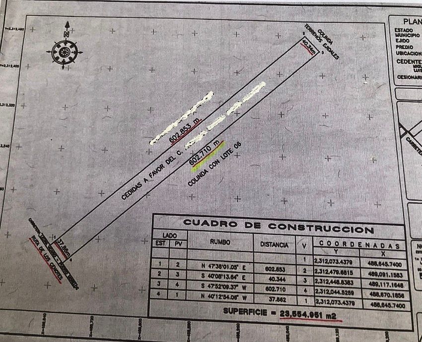 TERRENO EN VENTA DE 2.356 HA KM 18 RUTA DE LOS CENOTES PUERTO MORELOS, foto 1 de 5
