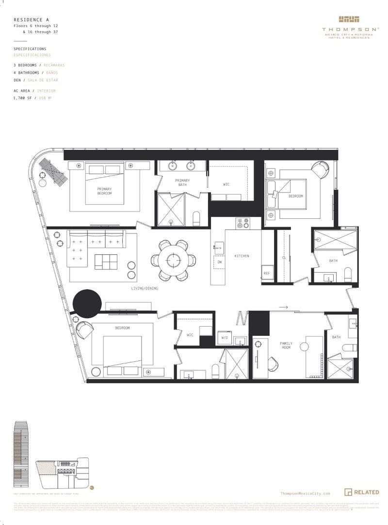 Apartamento em Juárez, Cuauhtémoc, foto 7 de 24