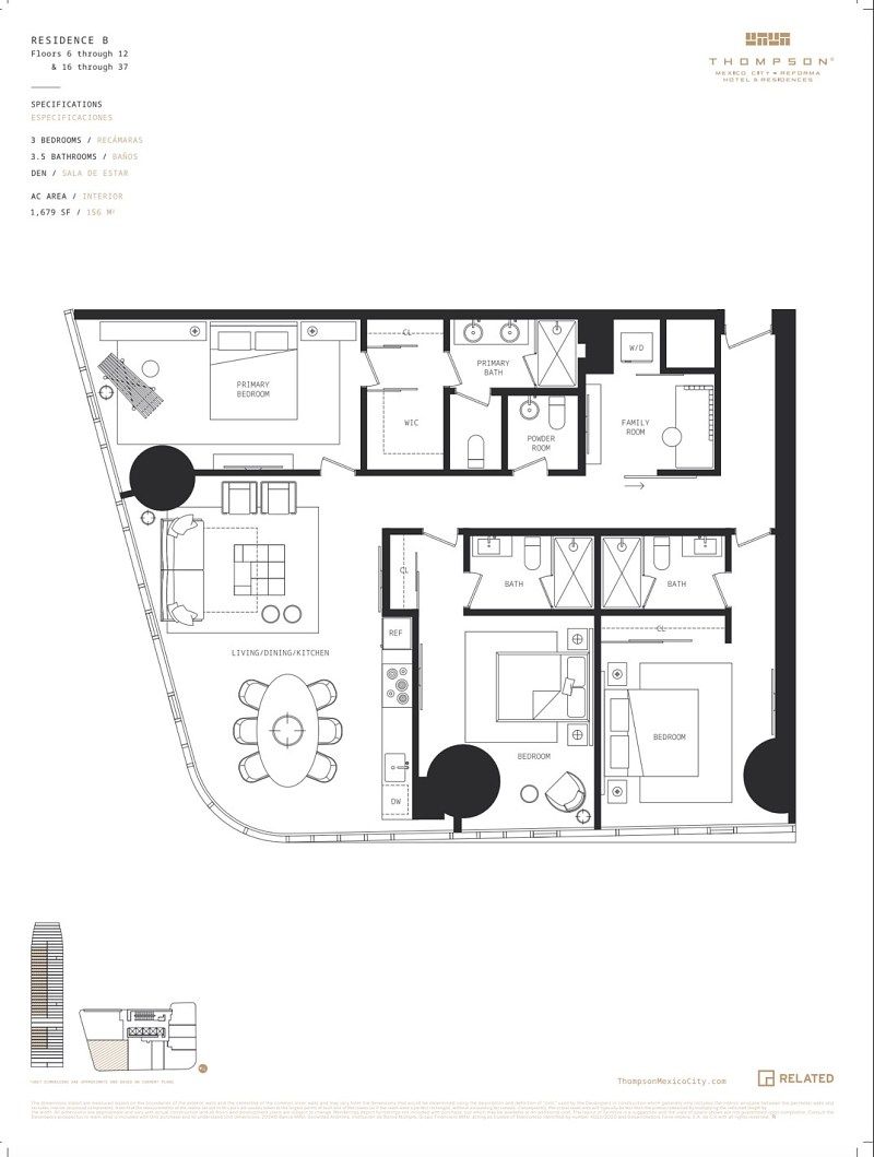 Apartamento em Juárez, Cuauhtémoc, foto 8 de 24