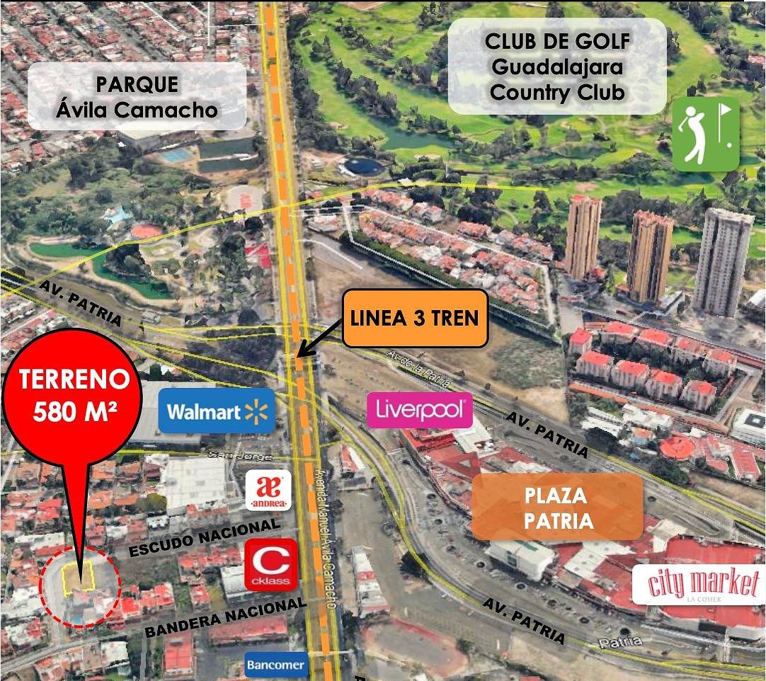 Lot in Colomos Providencia, Guadalajara, photo 3 of 3