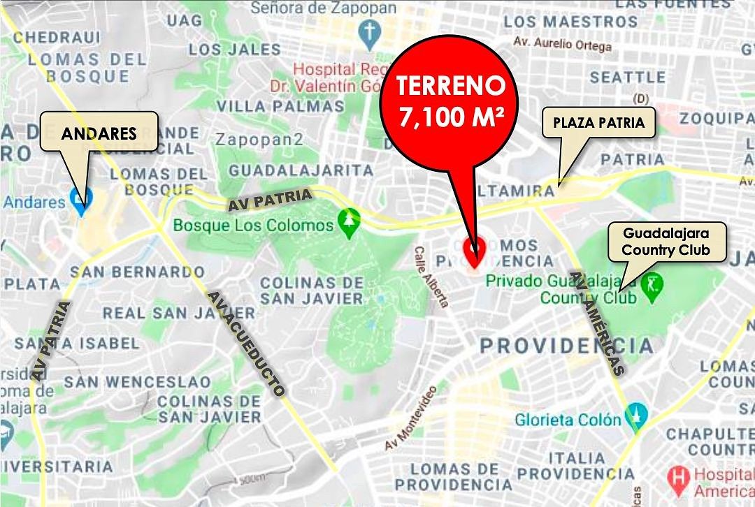 Lote em Colomos Providencia, Guadalajara, foto 2 de 3