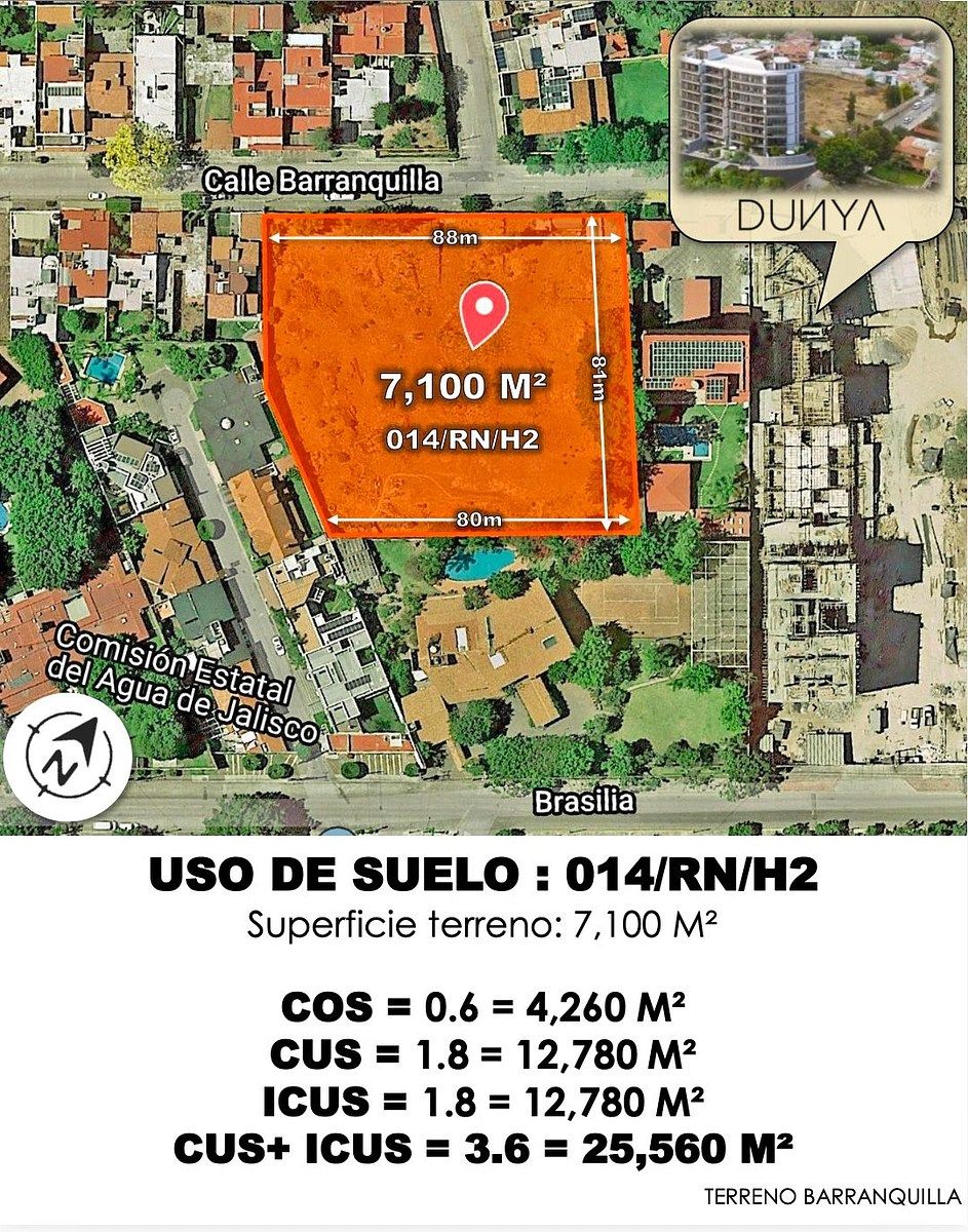 Lote em Colomos Providencia, Guadalajara, foto 3 de 3