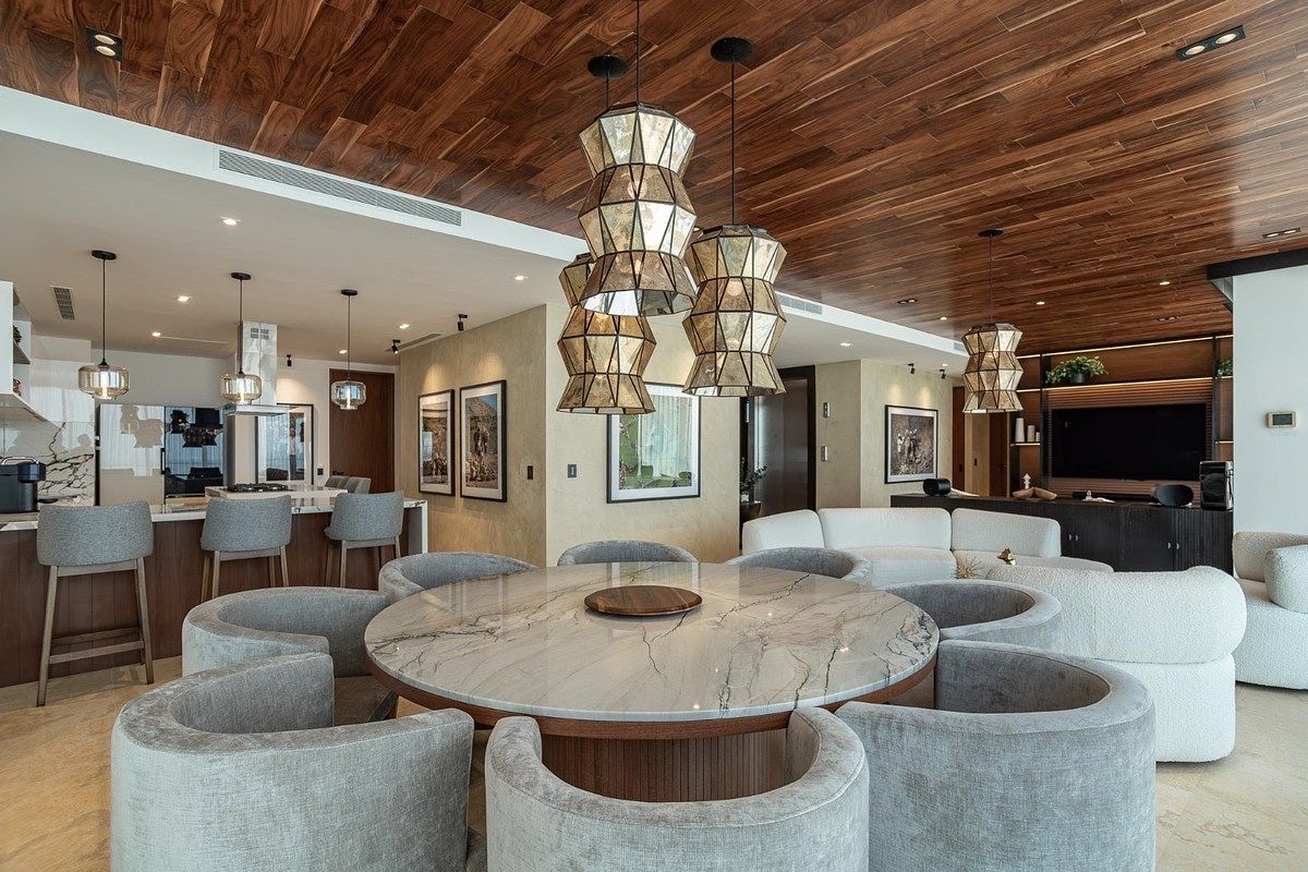 Venta de departamento amueblado en Country Towers