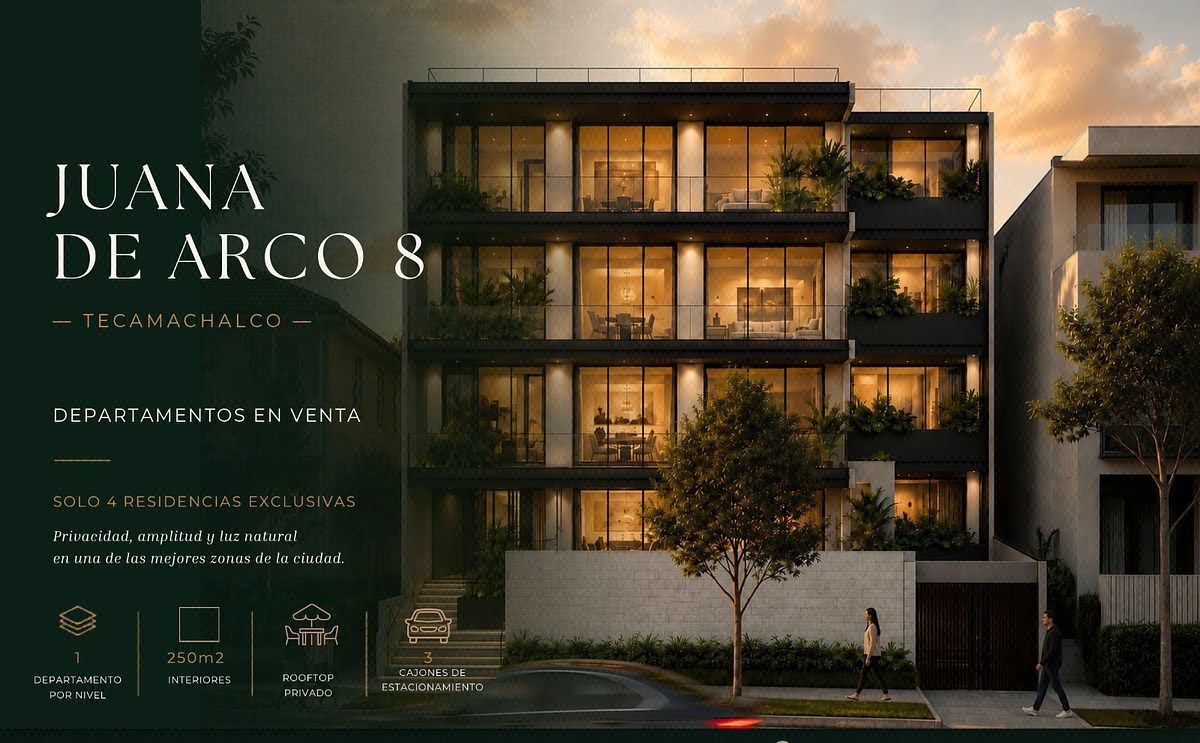 DEPARTAMENTOS EN PREVENTA EN TECAMACHALCO, foto 1 de 7