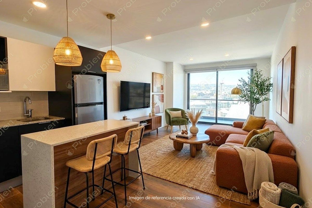 Departamento en venta en City Point Tercera Etapa del Río, 1 recámara