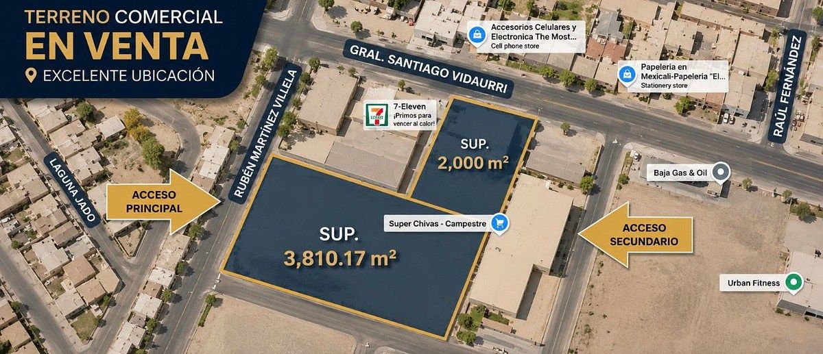 ¡En venta terrenos en Col. Colorado ll (Mexicali, B.C.)!, foto 1 de 7