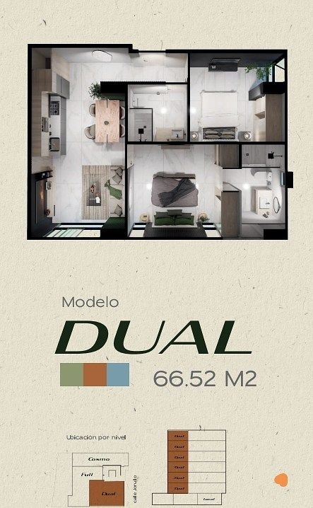 Apartamento em El Colli 1a Secc, Zapopan, foto 2 de 4