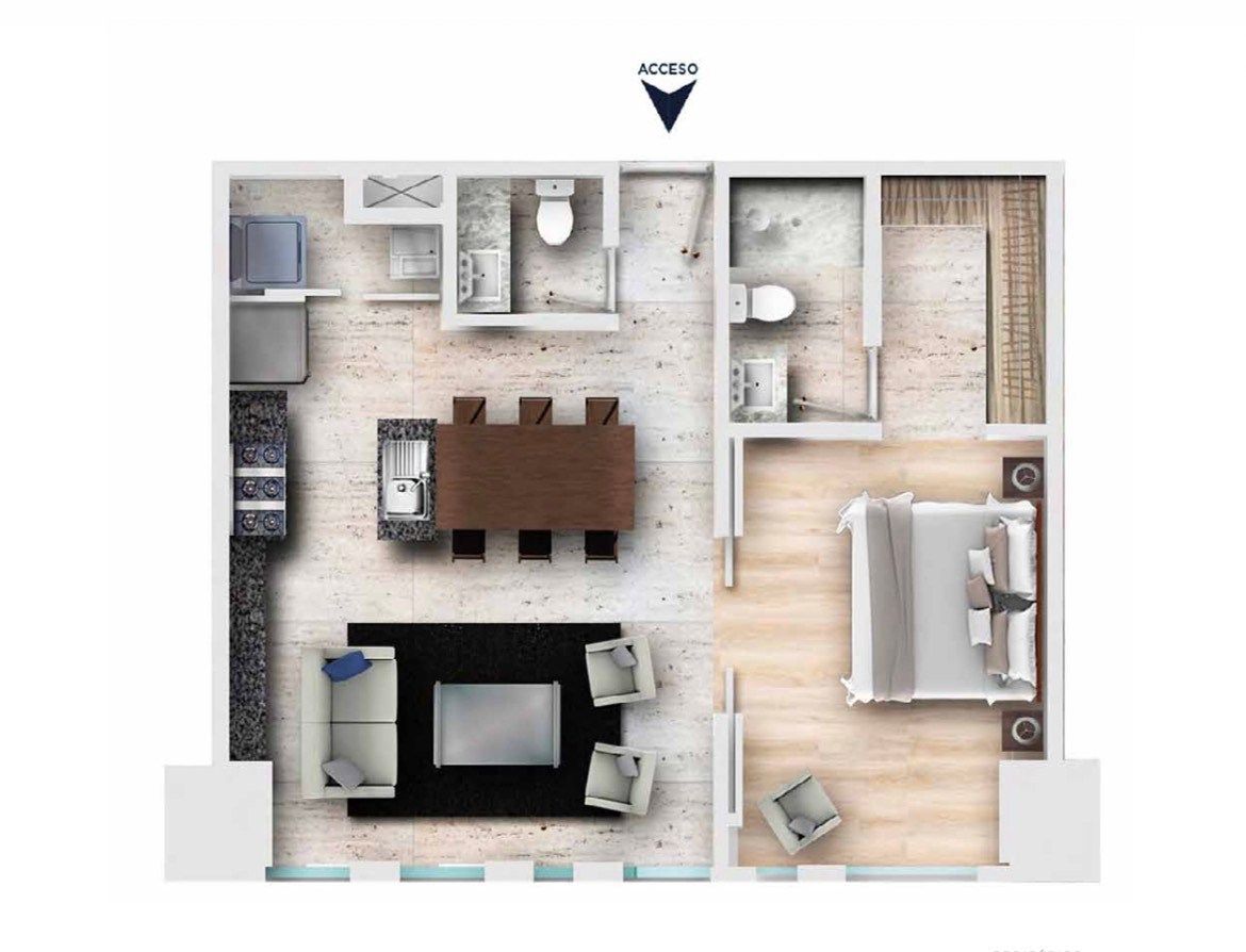 Apartamento em Los Alpes, Álvaro Obregón, foto 13 de 13