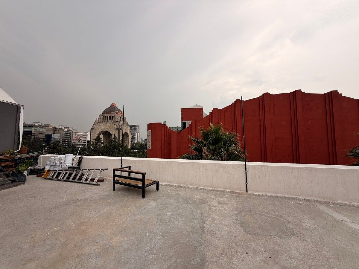 Terraza en Renta con vista al Monumento a la Revolución, foto 1 de 12