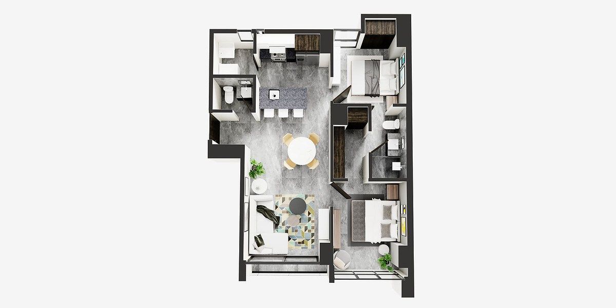 Apartamento em Residencial Juan Manuel, Guadalajara, foto 3 de 8