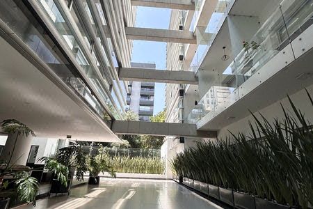Loft amueblado con amenidades tipo resort y estacionamiento en ALURE Condesa