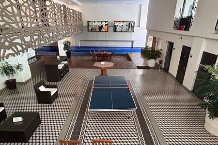 Loft amueblado con amenidades tipo resort y estacionamiento en ALURE Condesa