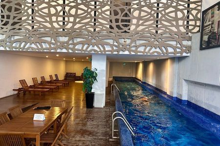 Loft amueblado con amenidades tipo resort y estacionamiento en ALURE Condesa