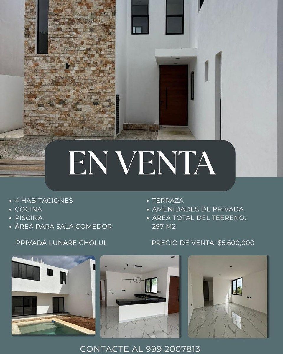 Casa em San Pedro Cholul, Mérida, foto 2 de 5